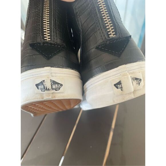 Vans Off The Wall SK8 High Top High Zip Croc Leather Sneakers 11 main image 8